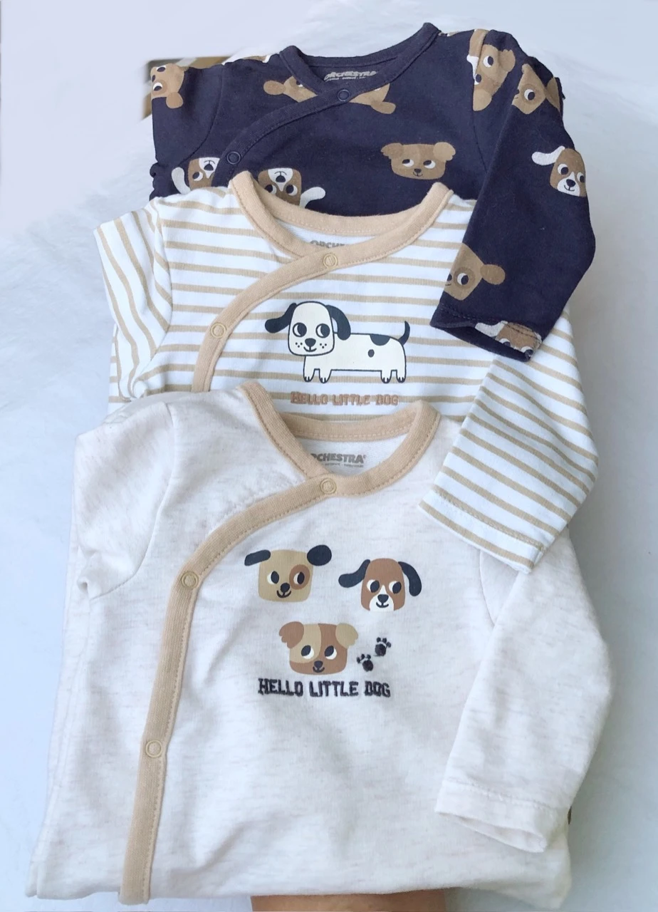 Lot de 3 pyjamas Orchestra 3 mois